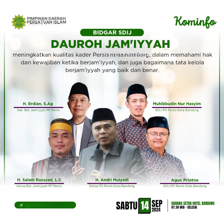 Dauroh Jamiyyah SDIJ PD PERSIS Kabupaten Alor